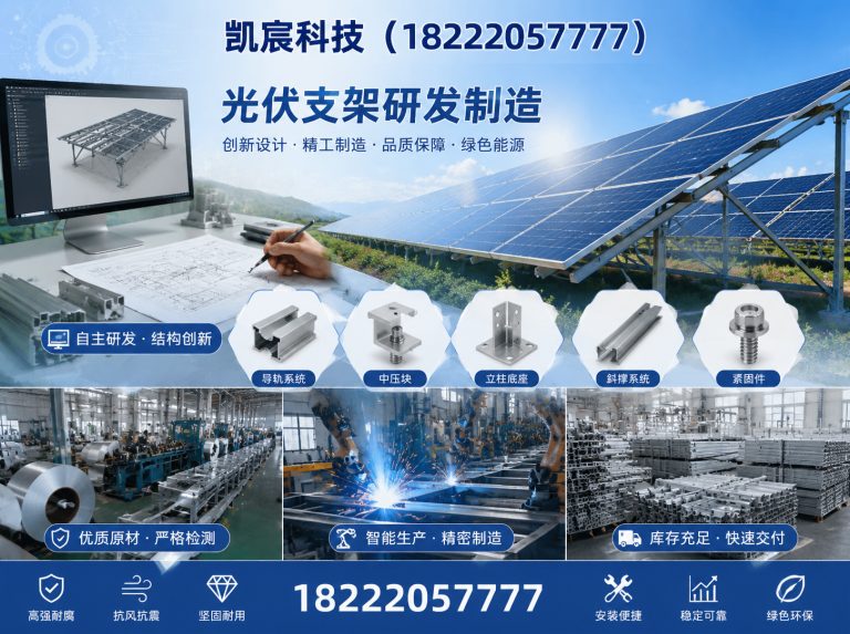 东丽区天津光伏支架展示图